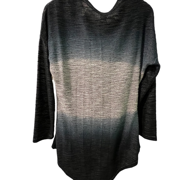 Ombré Top with Silver Embellishments size M - Picture 5 of 5
